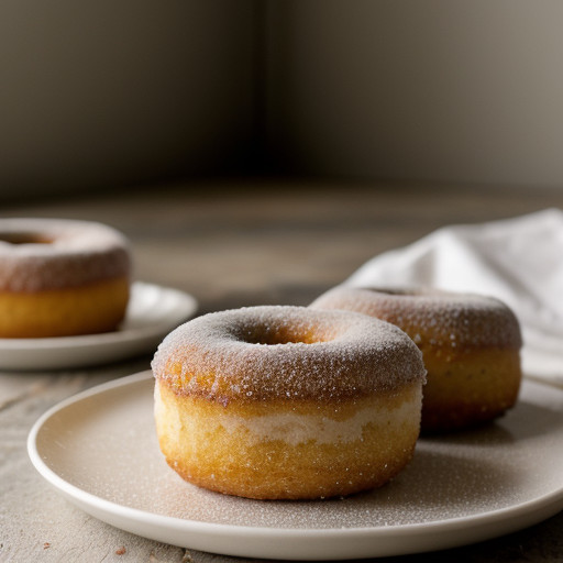 Quick Cake Doughnuts recipe image