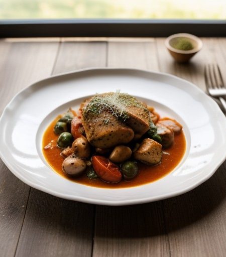 Quick Chicken Cacciatore recipe image