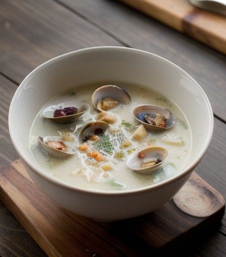 Quick Clam Chowder Italiano recipe image