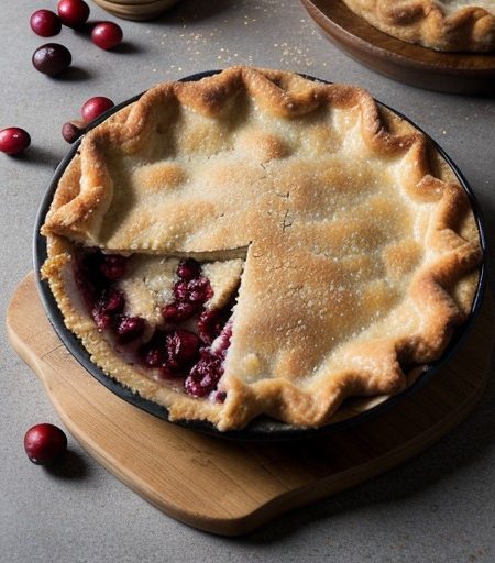 Quick Cranberry Cobbler recipe image