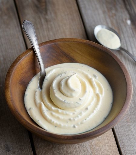 Quick Creamy Alfredo Sauce recipe image