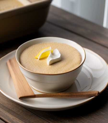 Quick Custard Rice Pudding recipe image