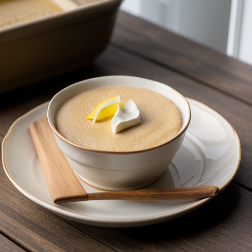 Quick Custard Rice Pudding recipe image