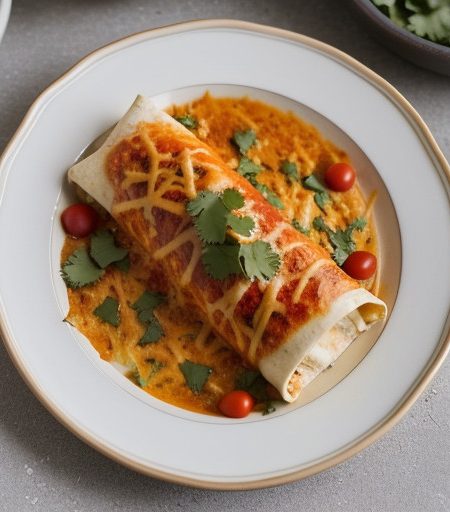Quick & Easy Cheese or Chicken Enchiladas recipe image