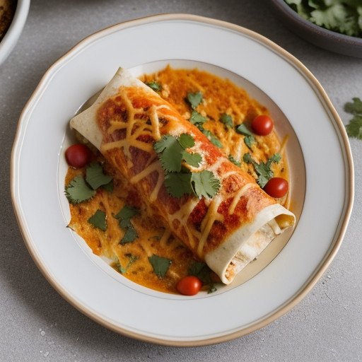 Quick & Easy Cheese or Chicken Enchiladas recipe image