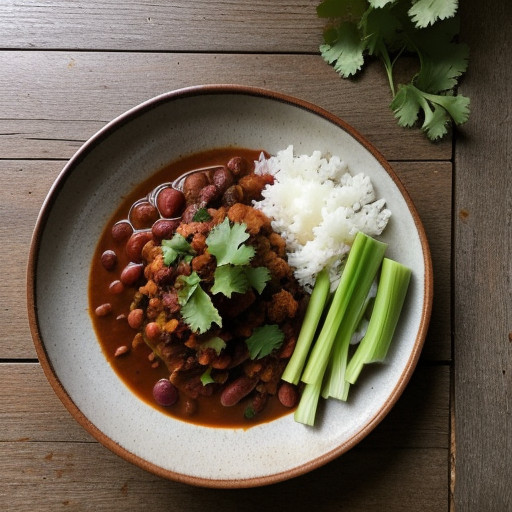 Quick & Easy Vegetarian Chili recipe image
