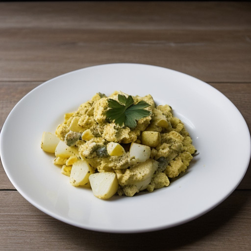 Quick Egg & Potato Scramble recipe image
