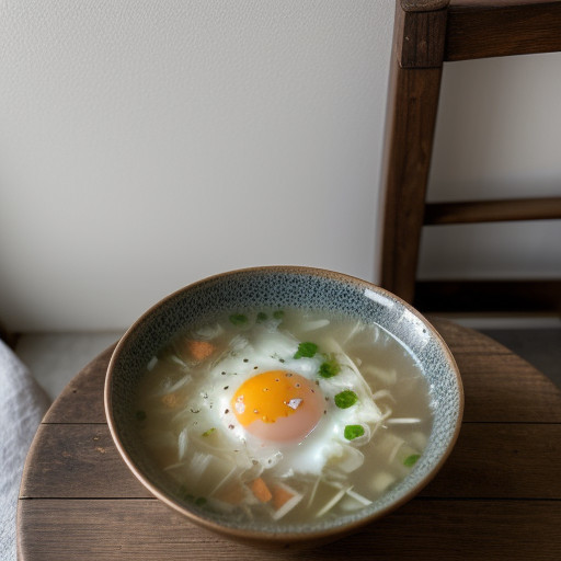 Quick Egg Soup recipe image