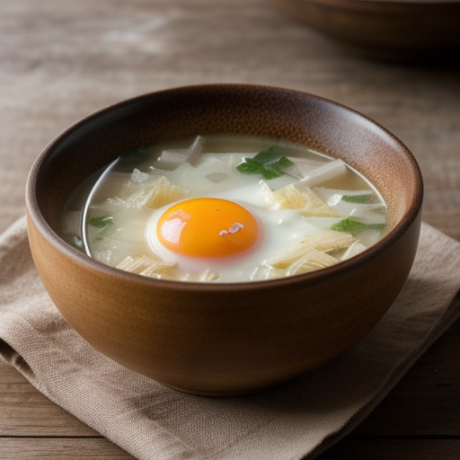 Quick Egg Soup (2 PTS recipe image