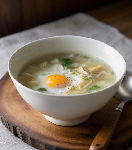 Quick Egg Soup recipe image