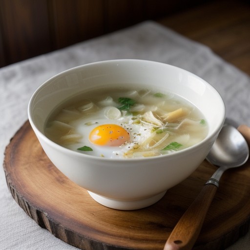 Quick Egg Soup recipe image