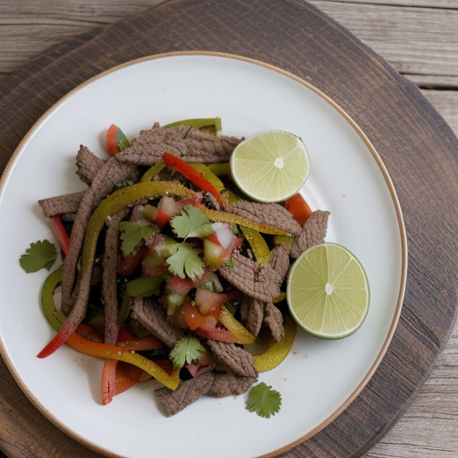 Quick Fajitas With Pico De Gallo recipe image
