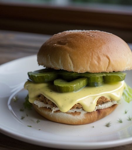 Quick Fry Chicken Sandwich recipe image