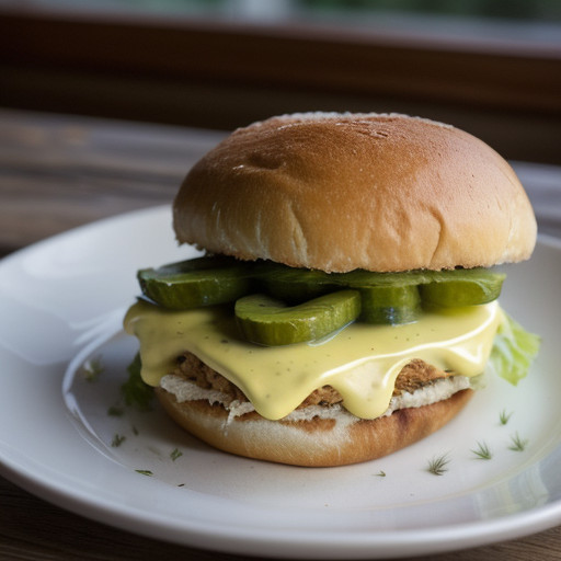 Quick Fry Chicken Sandwich recipe image