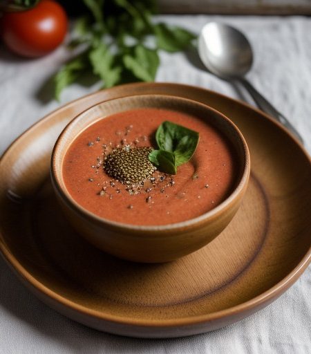 Quick Gazpacho for One recipe image