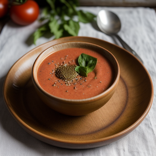 Quick Gazpacho for One recipe image