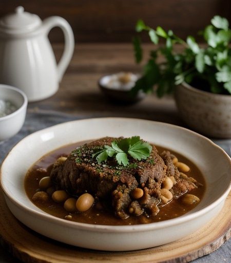 Quick Lamb Cholent recipe image