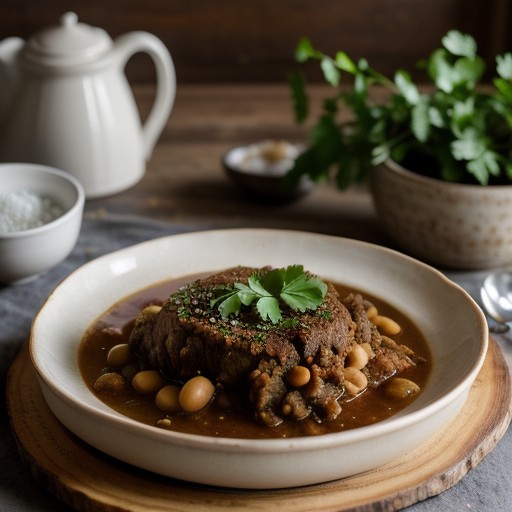 Quick Lamb Cholent recipe image