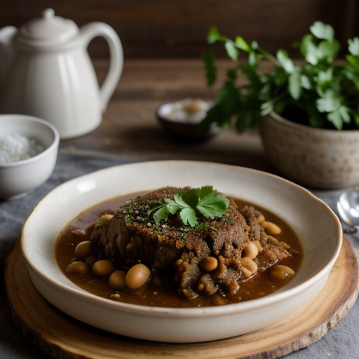 Quick Lamb Cholent recipe image