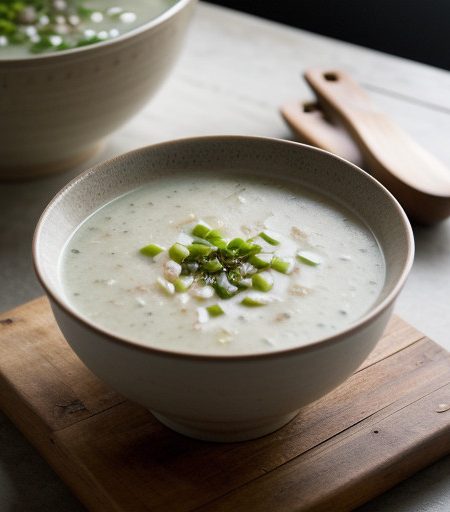 Quick Lemon Rice Soup recipe image
