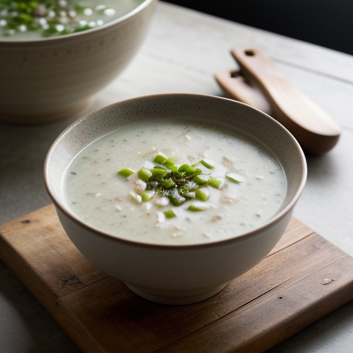 Quick Lemon Rice Soup recipe image