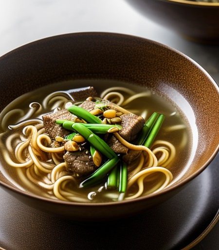 Quick Oriental Beef Noodle Soup recipe image