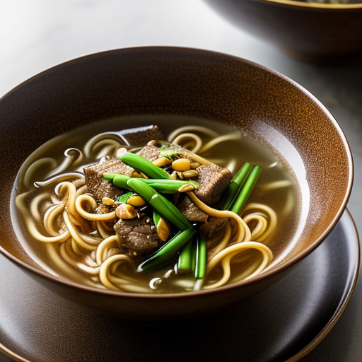 Quick Oriental Beef Noodle Soup recipe image