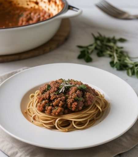 Quick Pasta Bolognese recipe image