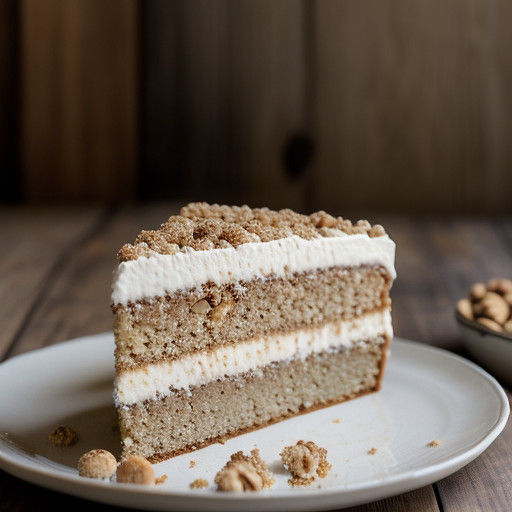 Quick Peanut Streusel Cake recipe image