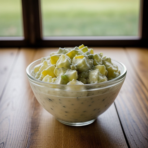 Quick Potato Salad for One recipe image