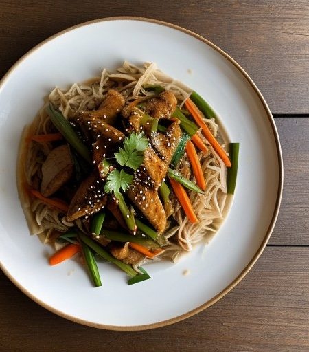 Quick Saucy Chicken Stir-Fry recipe image