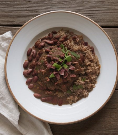 Quick~ Southern Style Red Beans & Rice recipe image