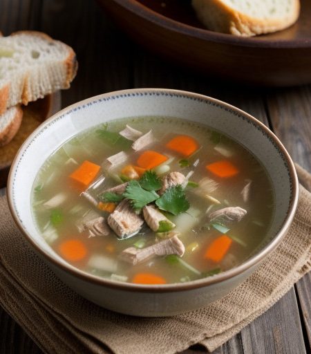 Quick & Tasty Chicken Soup recipe image
