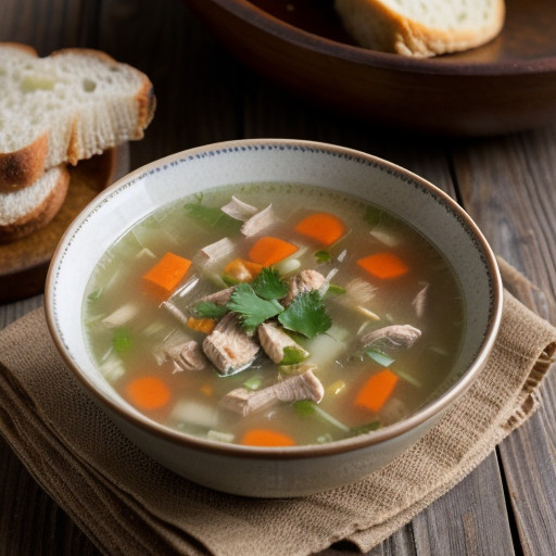 Quick & Tasty Chicken Soup recipe image