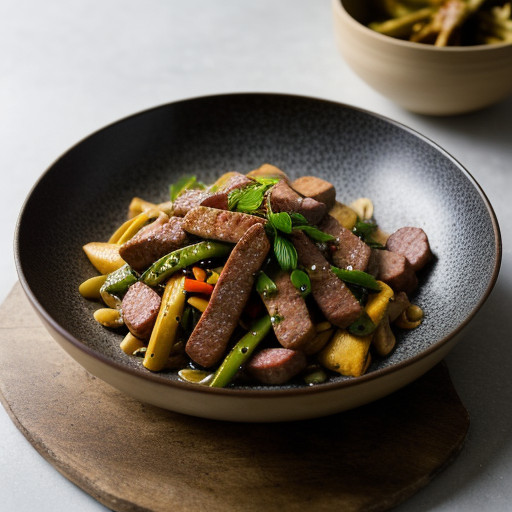 Quick Trick Stir-Fry Chart recipe image