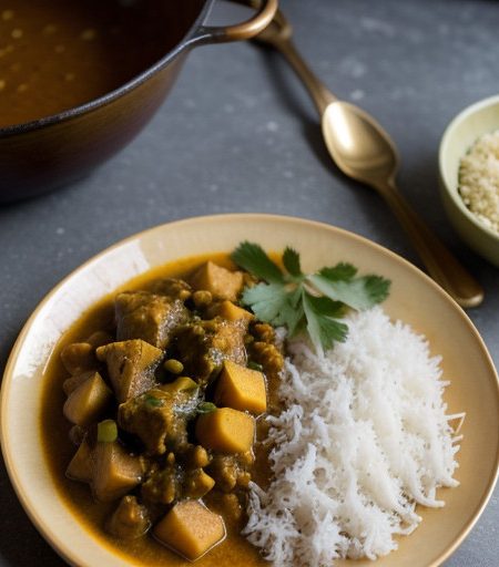 Quick Turkey Curry recipe image