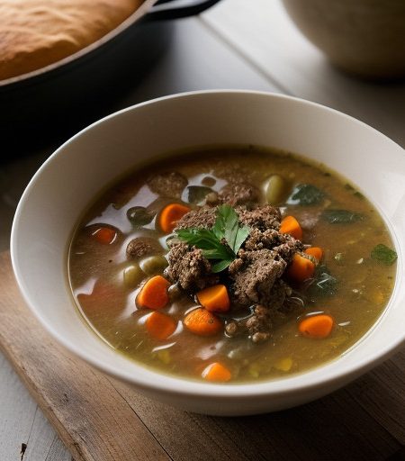 Quick Vegetable Soup recipe image