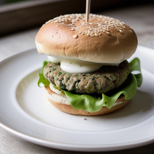 Quick Veggie Burgers recipe image