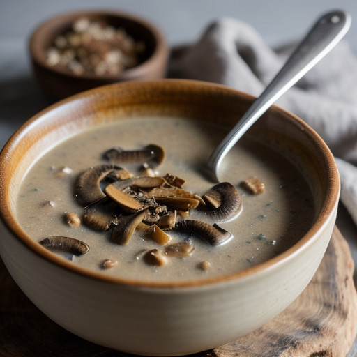 Quick Wild Mushroom Soup recipe image