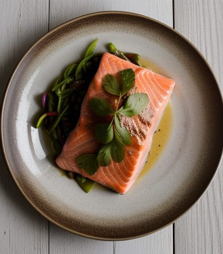 Quick and Easy Sauteed Salmon Steaks recipe image