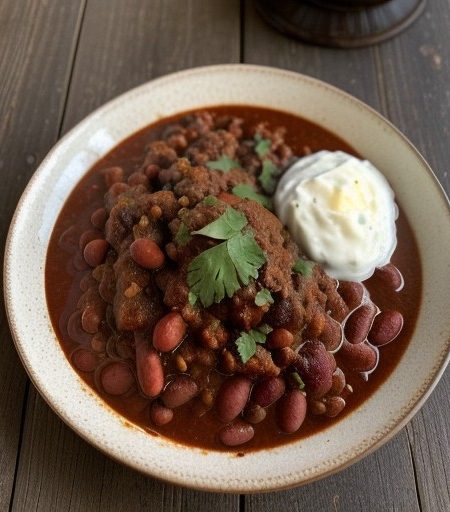 Quick and Simple Skillet Chili recipe image