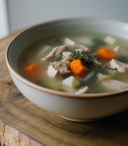 Quick and Tasty Chicken Soup recipe image