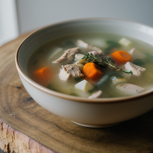 Quick and Tasty Chicken Soup recipe image