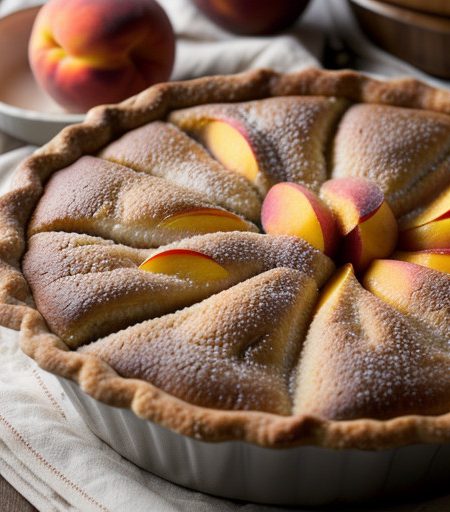 Quickie Peach Cobbler recipe image