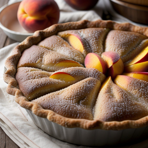 Quickie Peach Cobbler recipe image