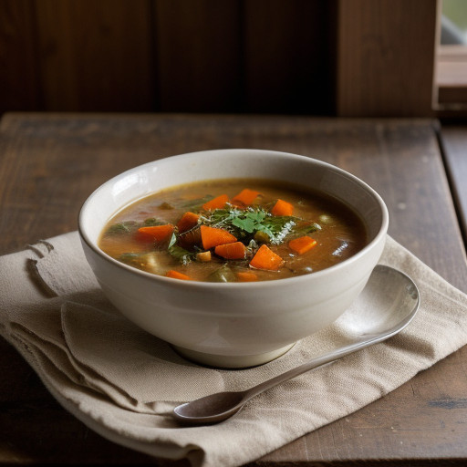 Quickie Vegetable Soup recipe image