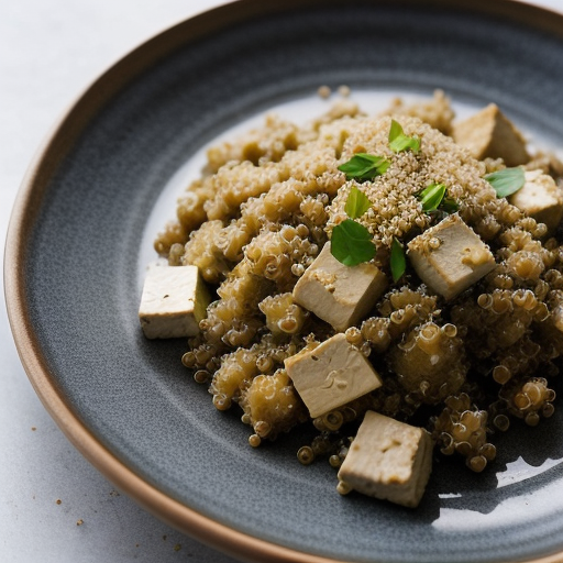 Quinoa~ Leek & Tofu Casserole recipe image