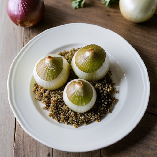 Quinoa Stuffed Onions recipe image