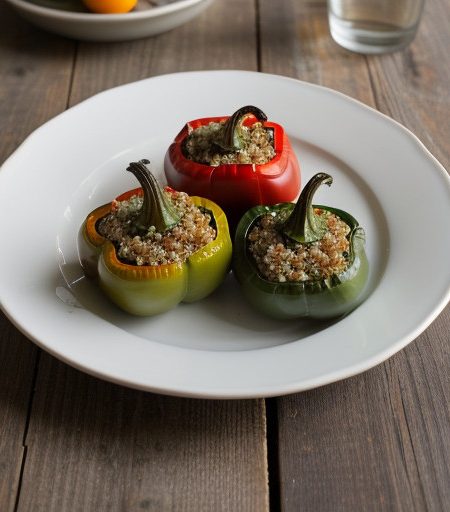 Quinoa Stuffed Peppers recipe image