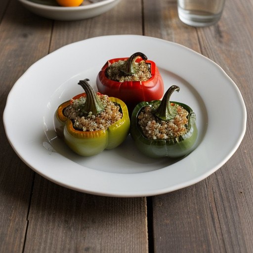 Quinoa Stuffed Peppers recipe image
